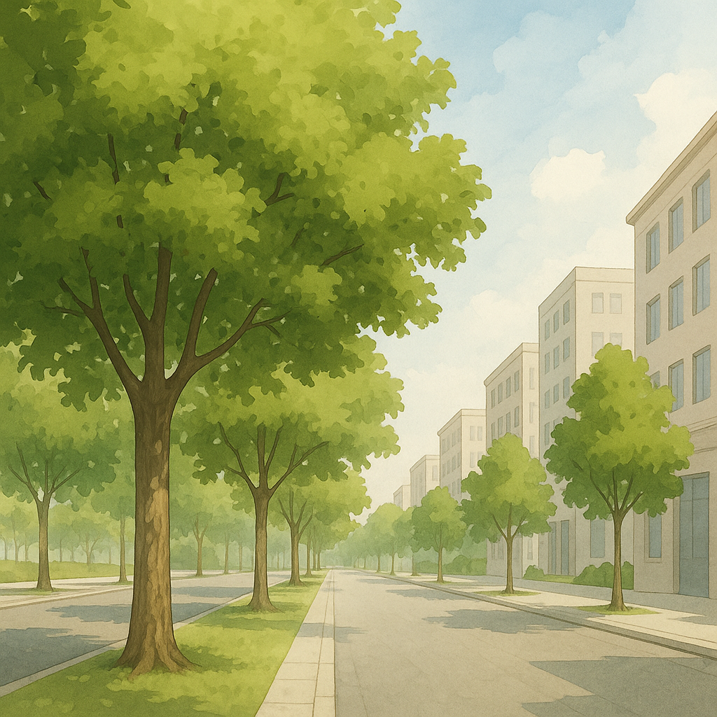 城市里的树木：要测量而非假设。 